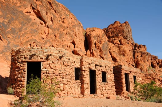 Historic Stone Cabins - Valley of Fire State Park