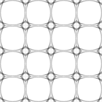 black waves geometric pattern