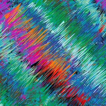 colored grass