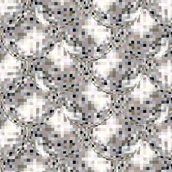 disco ball black pattern
