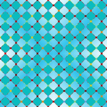 flowerish blue seamless texture