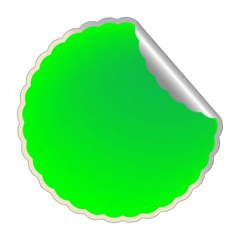 flowerish green label
