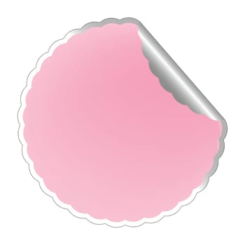 flowerish pink label