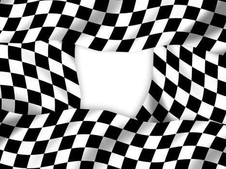 Checkered flag