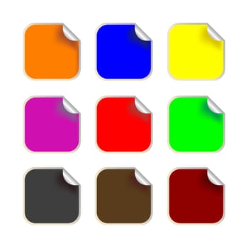 fresh square labels