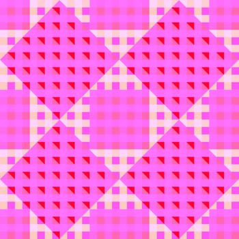 geometric pink seamless pattern