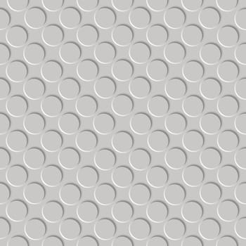 metallic shadowed circle pattern
