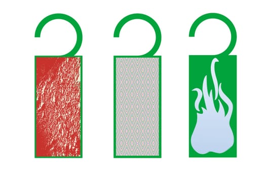 tags with texture (rust)