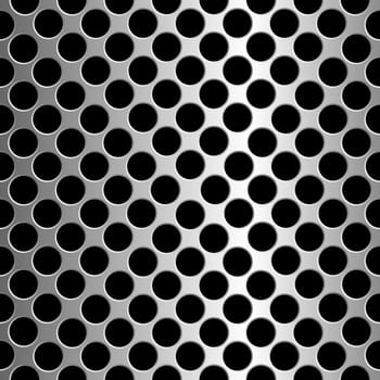 metallic circles texture