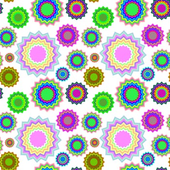 seamless geometric pattern extended