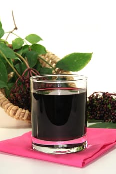 Elderberry juice