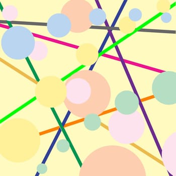 stripes and bubbles