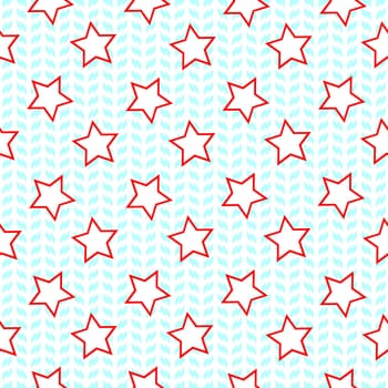 stars seamless pattern