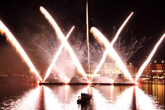 Fireworks Alster Pleasure Hamburg 2010