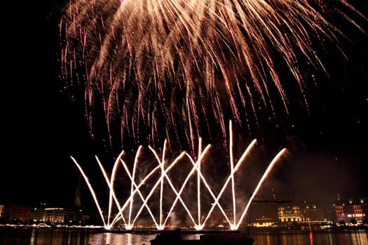 Fireworks Alster Pleasure Hamburg 2010