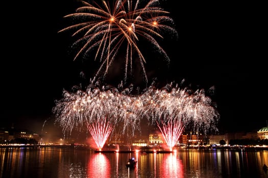 Fireworks Alster Pleasure Hamburg 2010