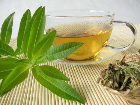 Tea with lemon verbena
