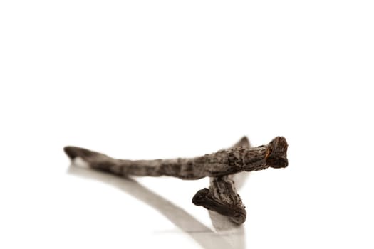 two vanilla beans deep