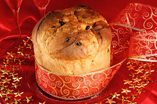 Panettone the italian Christmas cake