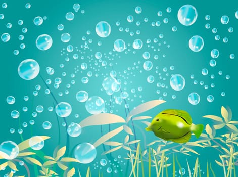 Fish in water