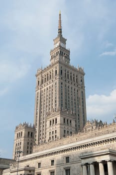 Palace of Culture in Warsaw
