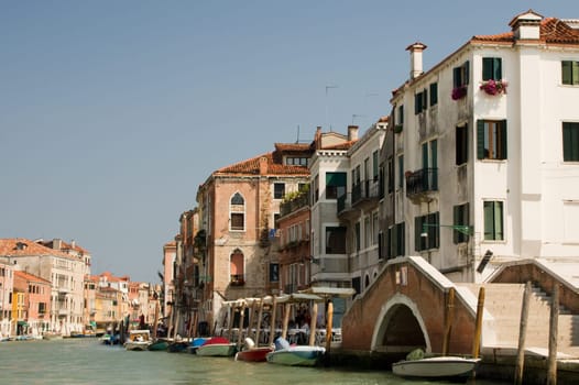 Canal River canale grande tributary