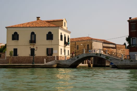 Canal River canale grande tributary