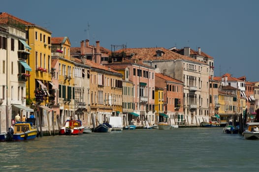 Canal River canale grande tributary