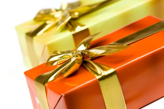 Gift with the golden bow