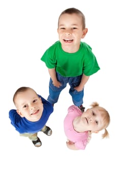 three siblings