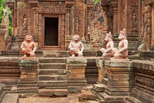 Banteay Srei Temple in Angkor