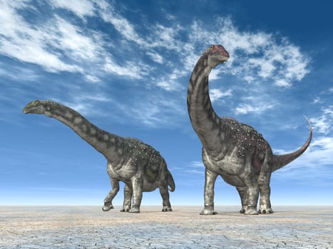 Dinosaur Diamantinasaurus