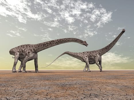 Dinosaur Diplodocus