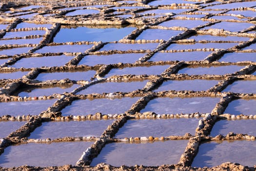 Salt pans in Gozo