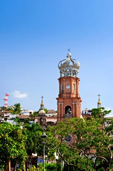 Church in Puerto Vallarta, Jalisco, Mexico