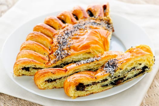 Poppy seed strudel
