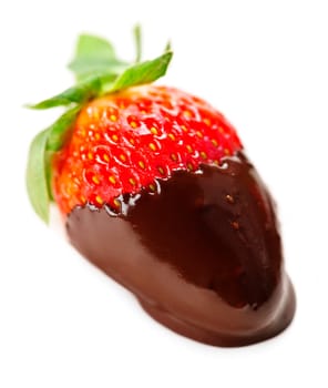 Strawberry dipped in chocolate