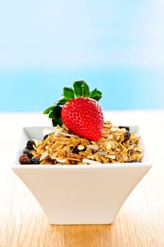 Breakfast granola cereal