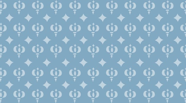 blue pattern