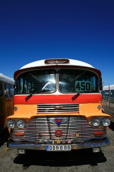 traditional bus in Malta