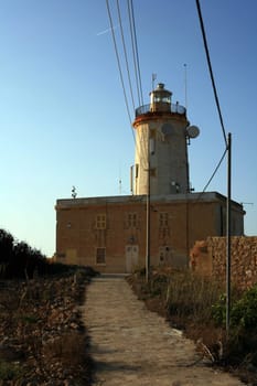 Ta Gordan Lighthouse in Ghasri