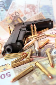 gun crime cash