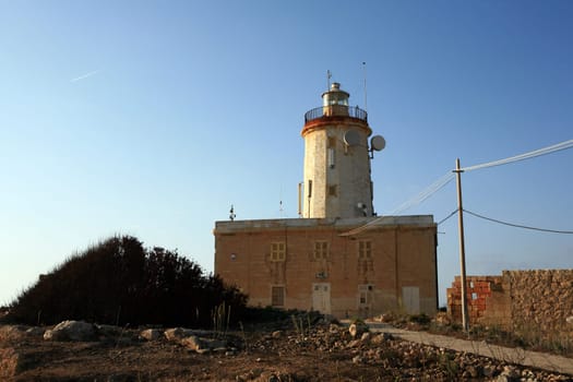Ta Gordan Lighthouse in Ghasri