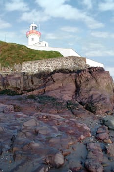 lighthouse on the rock