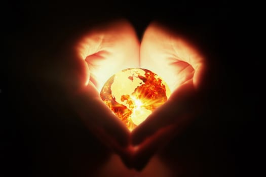 Earth in hand