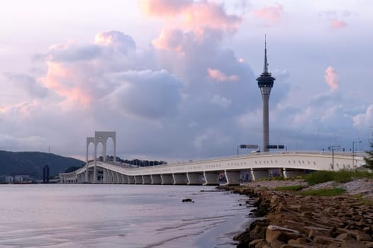 Bridge and tower