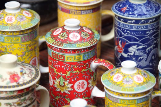 Chinese tea cups