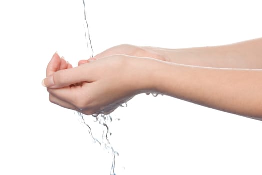 Washing hands