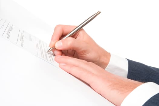 Sign agreement