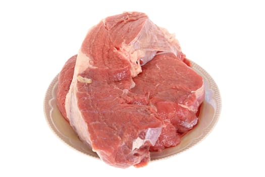 Meat on a plate